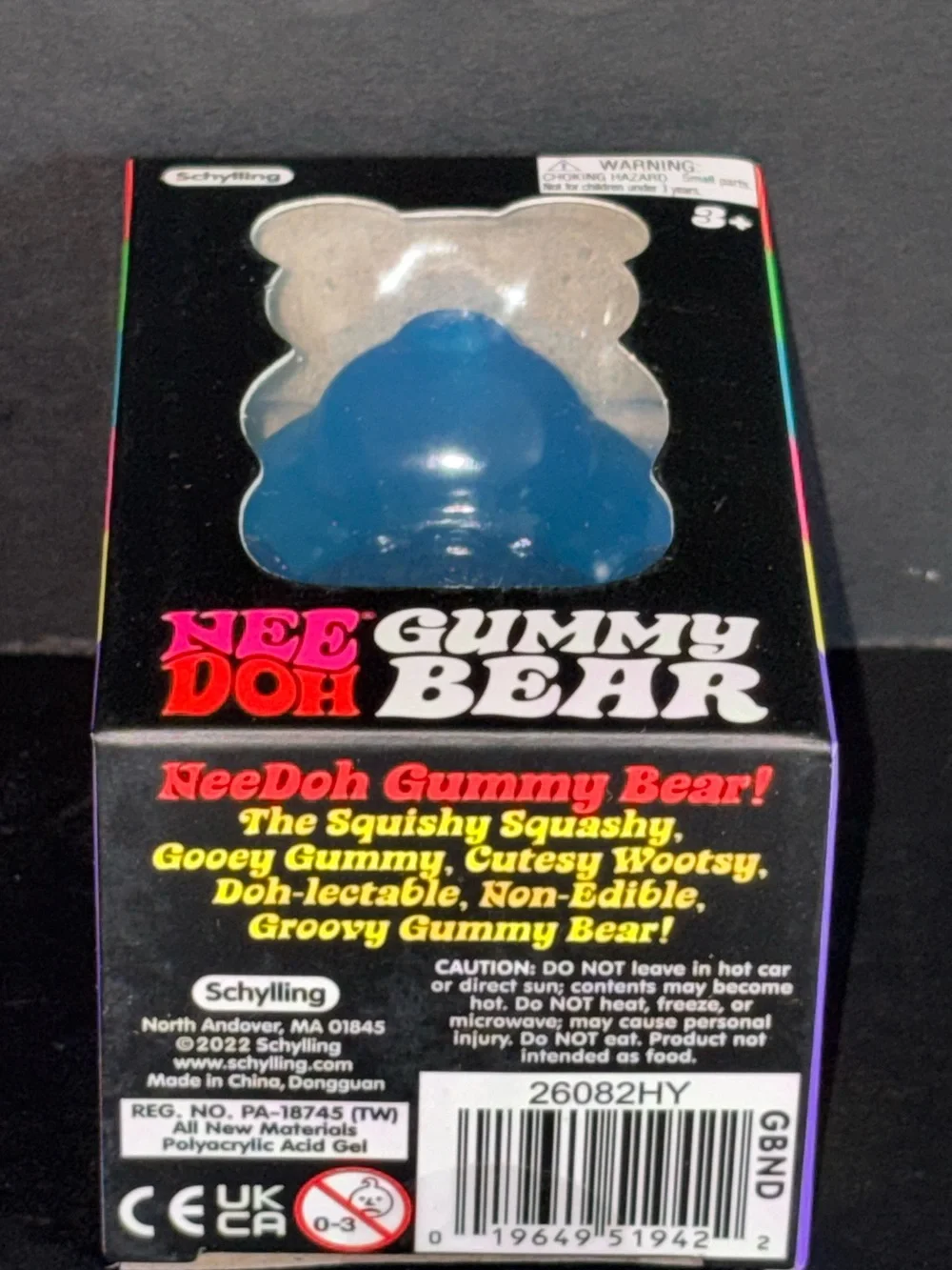 NeeDoh Gummy Bear Kids Toy - Blue